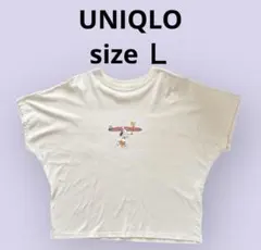 ★美品★UNIQLOユニクロUT × PEANUTS スヌーピー Tシャツ Ｌ