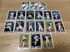 【おまけ付】2026 topps NPB 日ハム 球団ベースカードコンプセット