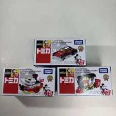 トミカ　ディズニーモータース ミッキーマウス90th 3種セット