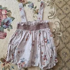 Mon Petit Bèbè 花柄パンツ M