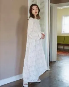 kastane シアージャガードレースワンピース　サイズ1