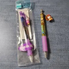 レトロ！ ご当地キティ 京都シャープペン 近江しがらきボールペン