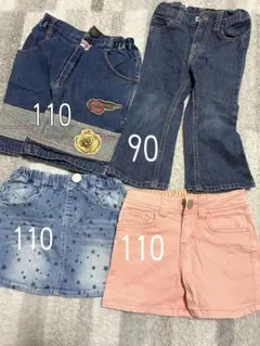 計8点 子供服 まとめ売り90~110cm ikka/JUNK STORE他