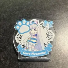 キミとアイドルプリキュア　タワレコカフェ　アクリルクリップ　キュアニャミー