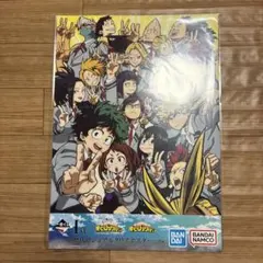 ヒロアカ　一番くじ　I賞　歴代ビジュアルクリアポスター⑤