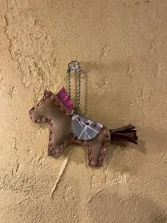 B-3【一点物】本革 馬チャーム｜2026年干支｜幸運のお守り