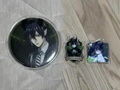 ツイステ ビック缶バッジ　ピンバッチセット　 マレウス・ドラコニア