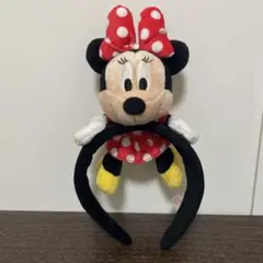 ディズニーリゾート　ミニー　ぬいぐるみ付き　カチューシャ　ぬいぐるみ