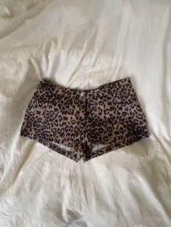 レオパード柄 ショートパンツ