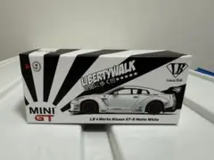 MINI GT LIBERTY WALK Nissan GT-R マットホワイト LBWK - ミニカー専門店 RideON ライドオン
