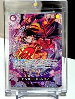モンキー・D・ルフィ SR-SPC [ST26-005] 神の島の冒険 - メルカリ