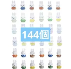 ミッフィー　テトラフィビッツ　144個　ボーダー　花柄　ミッフィー フィギュア