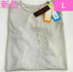 新品　CLATHAS　クレイサス　くまデザイン　Tシャツ LL　メッシュ