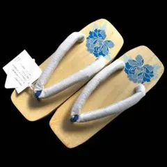 新品送料無料　女性用下駄　白木桐下駄　げた　56