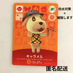 どうぶつの森 amiiboカード キャラメル フェスティバルカード　難あり