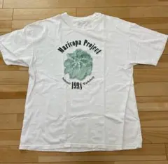 90s 00s ビンテージ　企業Tシャツ　古着　y2k 両面プリント