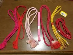 着物帯締め7本　未使用もあり　さらに値下げしました！