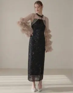 Leja オケージョンドレス　お呼ばれ　ドレス　結婚式　参列