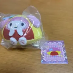 マイメロディ オムライス マスコット キーホルダー にっこりーノ