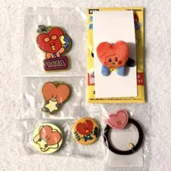 bt21 tata ファミマ 一番くじ くら寿司 ぬいぐるみバッジ 缶バッジ