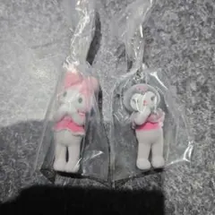 サンリオキャラクターズ　ミニチュアチャーム～ライブキャラクター～マイメロとクロミ