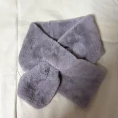 グレー マフラー