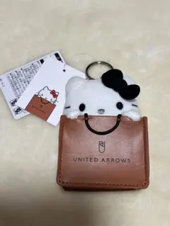 ユナイテッドアローズ ハローキティ コラボ チャーム　ブラック