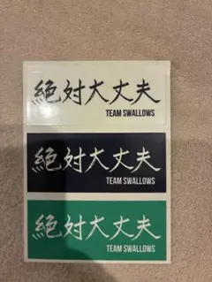 ヤクルトスワローズ絶対大丈夫シール