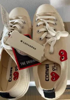 新品未使用PLAY CDG CONVERSE ALL STARスニーカー25cm