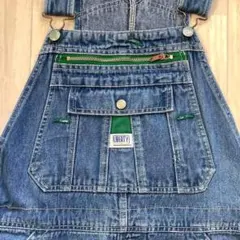 希少LIBERTY リバティー ストライプオーバーオール カットオフ USA