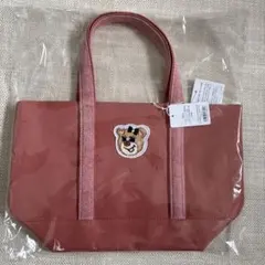 【新品未開封】フェイラー オールドテディ ワッペントートバッグ(小) ピンク