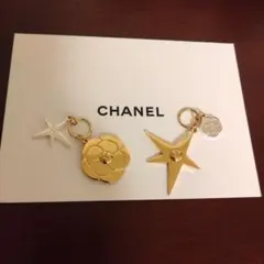 シャネル ホリデー 2025年 チャーム カメリア コメット2個セット