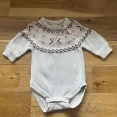 ニットロンパース ロンパース