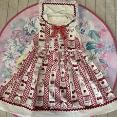 シャーリーテンプル　セーラー　カップケーキ　ワンピース　140