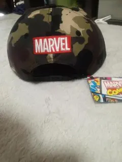 MARVEL 迷彩柄キャップ タグ付きのサムネイル