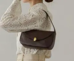 russet ティアードロップバッグ ブラウン