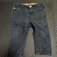 ダークブルーデニム風パンツ