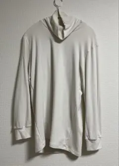 ユニクロ　超極暖ヒートテック　タートルネックT アイボリー　オフホワイト L