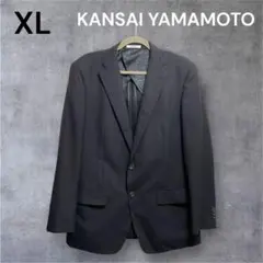 KANSAIYAMAMOTO ブラック XL ジャケット テーラードジャケット