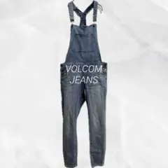a1694 VOLCOM JEANS デニムサロペット　スキニー　大人カジュアルのサムネイル