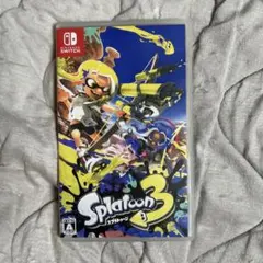 任天堂Switch スプラトゥーン3 ソフト パッケージ版