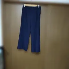 ネイビー ワイドパンツ Lサイズ