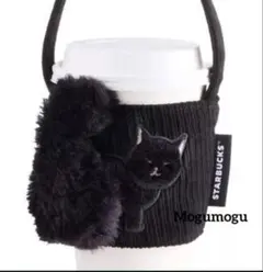 台湾 スターバックス 猫 ドリンクホルダー 黒猫 海外 スターバックス セールのサムネイル