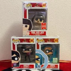 Funko POP! インクレディブル・ファミリー 3体セット フィギュア