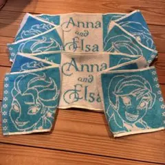 ⭐️新品⭐️アナとエルサ タオルマフラーセット ディズニーアナ雪のサムネイル