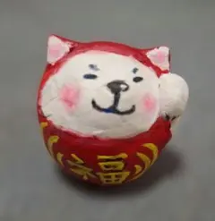 猫の置物 招き猫風 ハンドメイド