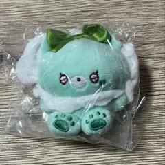 うるるん キューティ・ベアーズ ぬいぐるみ グリーン ストラップ付き