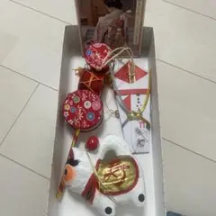 お宮参り用 祝い飾りセット