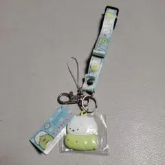 すみっコぐらし ネックストラップ しろくま ぺんぎん？