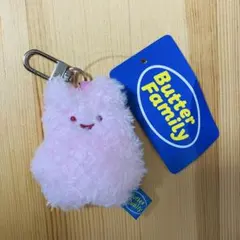 Butter Family ぬいぐるみ マスコット ピンクのうさぎ スクラビットのサムネイル